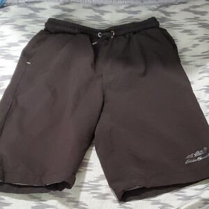 Eddie Bauer Dark Brown Casual Shorts